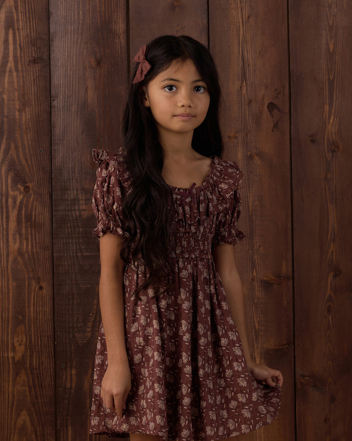 Rylee + Cru Dillon Dress Iris - Mullberry