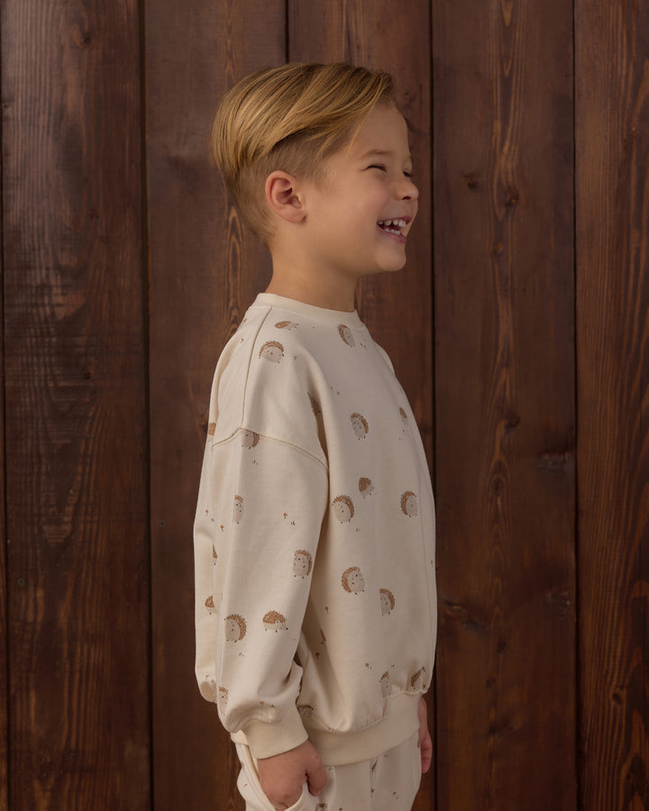 Rylee + Cru Relaxed Sweatshirt - Hedgehog