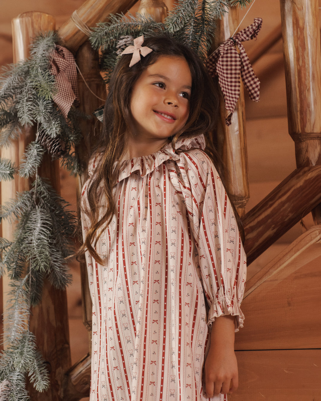 Rylee + Cru Nightgown - Candy Cane Lane