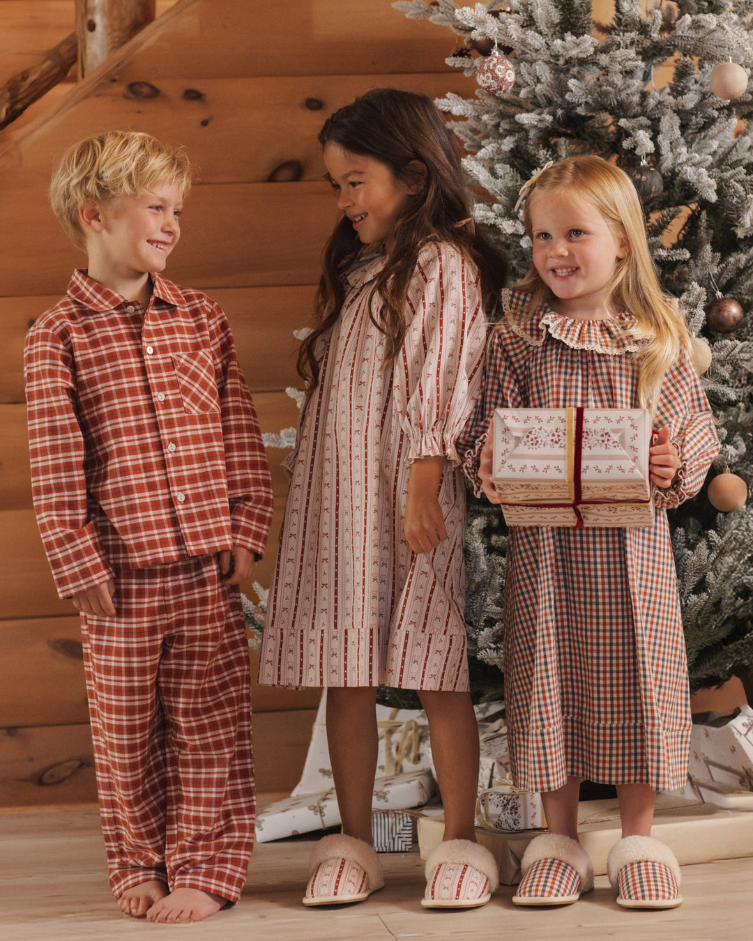 Rylee + Cru Nightgown - Candy Cane Lane