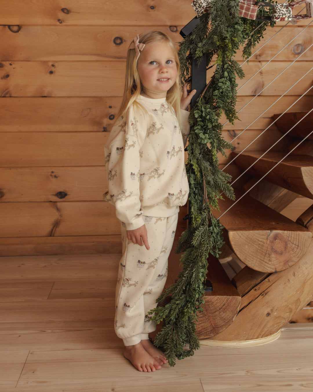 Rylee + Cru Jogger Sweatpant - Reindeer