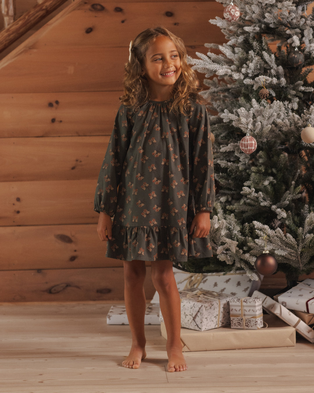 Rylee + Cru Holly Nightgown - Evergreen