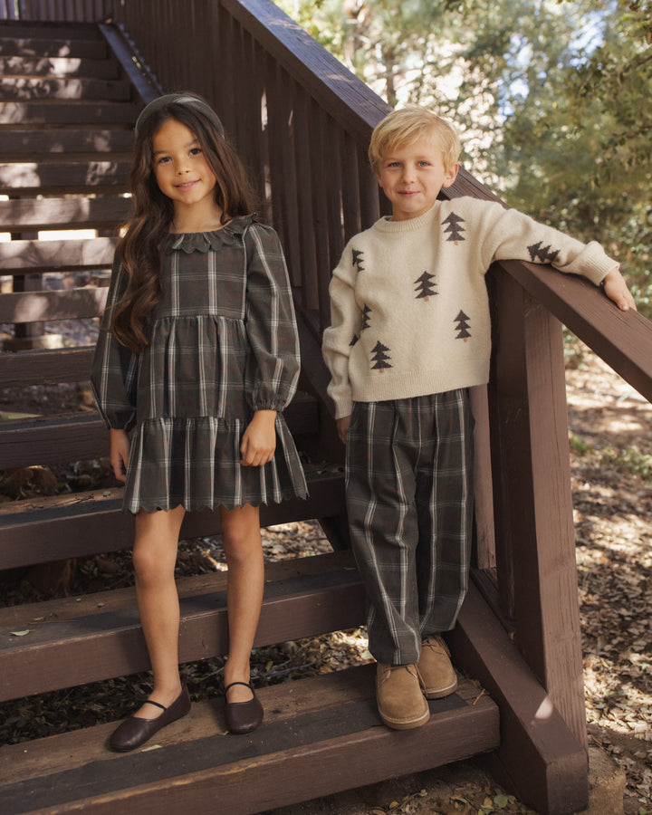 Rylee + Cru Palmer Pant - Holiday Plaid