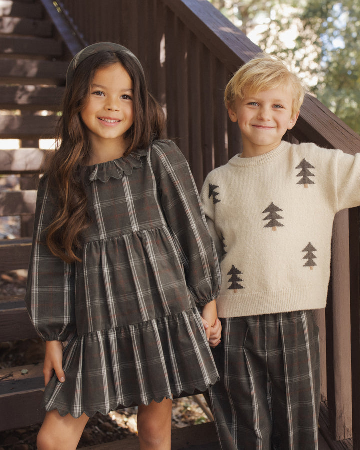Rylee + Cru Fran Dress - Holiday Plaid