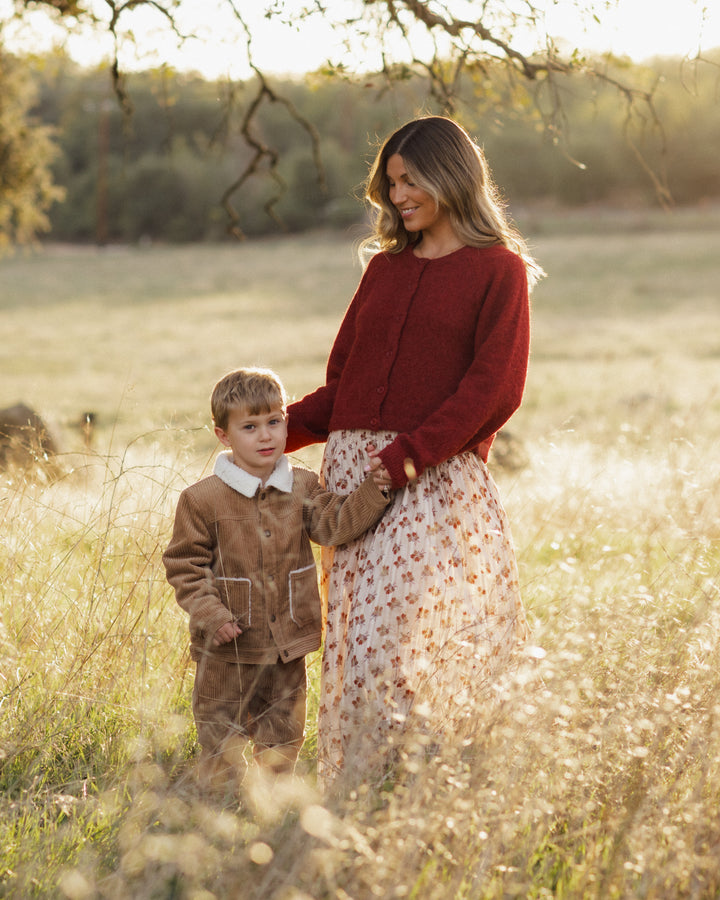 Rylee + Cru Corduroy Jacket - Toffee