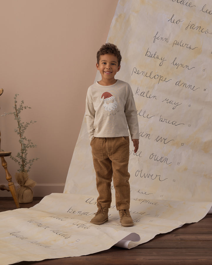 Rylee + Cru Long Sleeve Tee - Santa