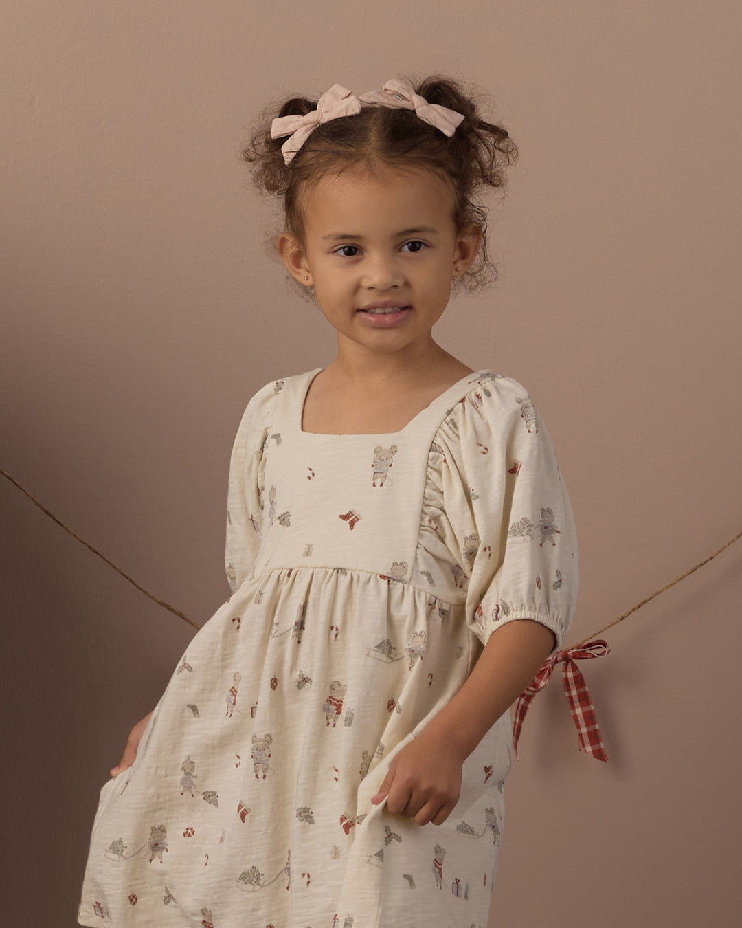 Rylee + Cru Brea Dress - Holiday Mouse