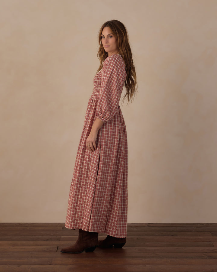 Rylee + Cru Women's Della Dress - Vintage Plaid