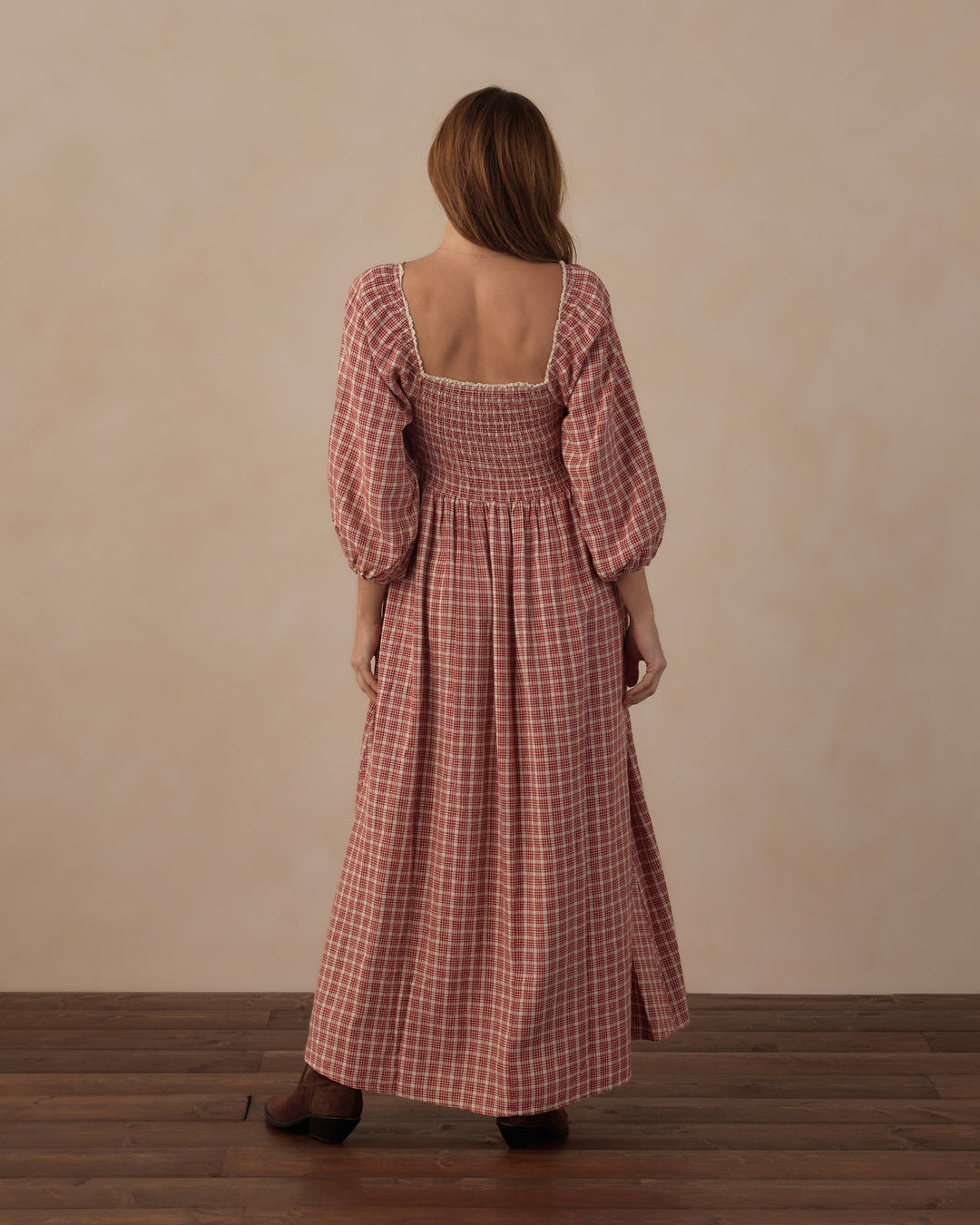 Rylee + Cru Women's Della Dress - Vintage Plaid
