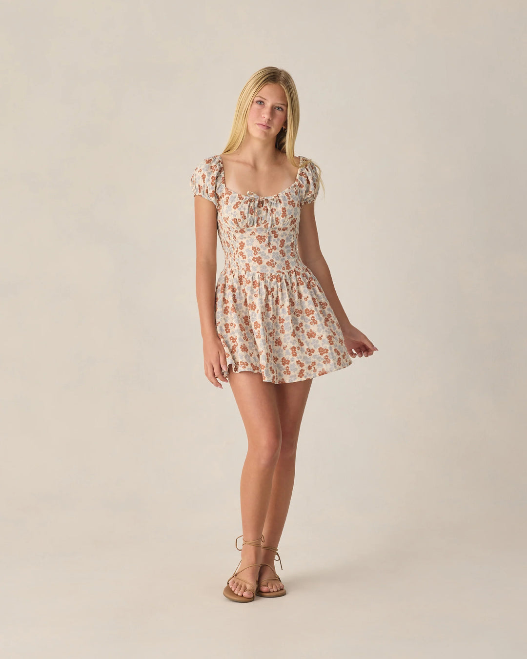 Rylee + Cru Alex Teen Dress - Americana Floral