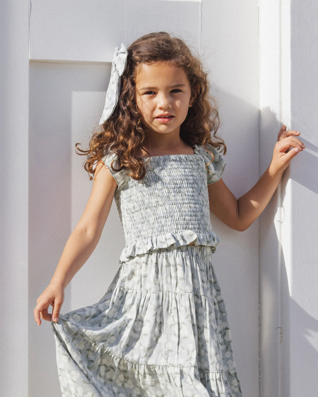 Rylee + Cru Zayla Top - Hydrangea