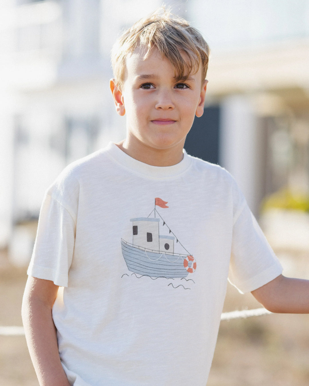 Rylee + Cru Relaxed Tee - Tug Boat