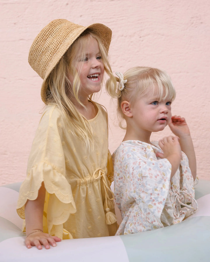 Rylee + Cru Kaftan Cover Up - Lemon