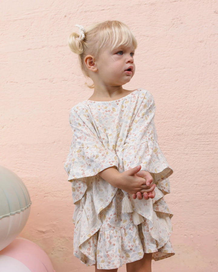Rylee + Cru Kaftan Cover Up - Summer Garden