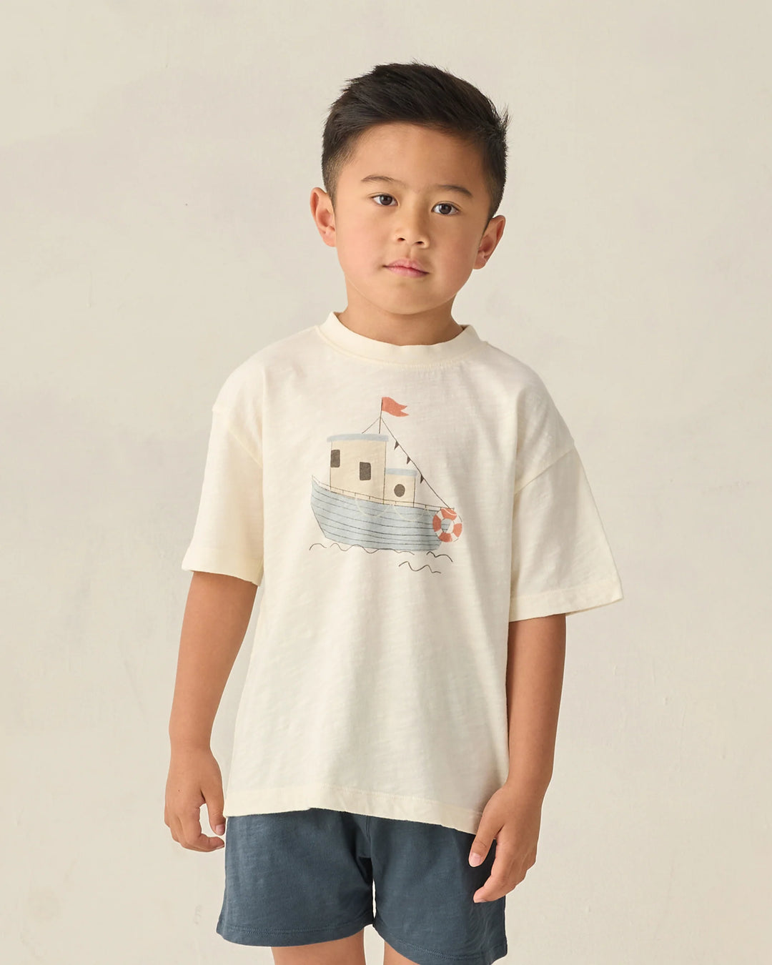 Rylee + Cru Relaxed Tee - Tug Boat