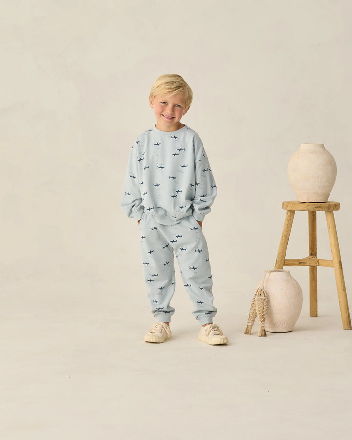 Rylee + Cru Sweatpant - Sharks
