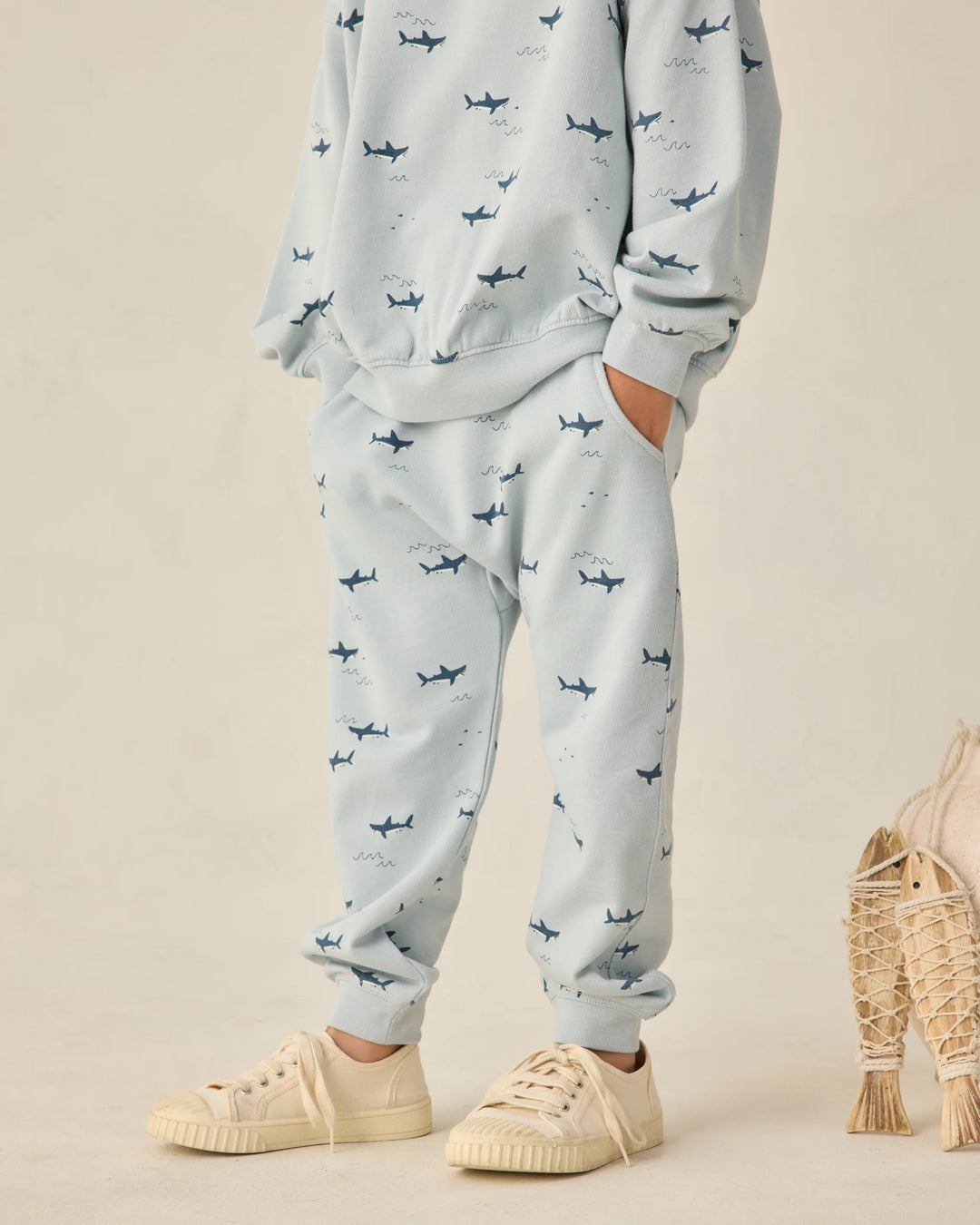 Rylee + Cru Sweatpant - Sharks
