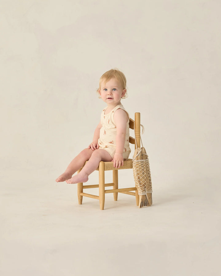 Rylee + Cru Sleeveless One-Piece - Lobster