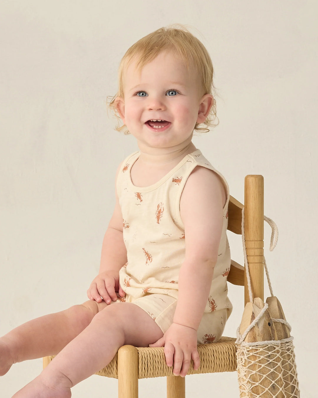 Rylee + Cru Sleeveless One-Piece - Lobster