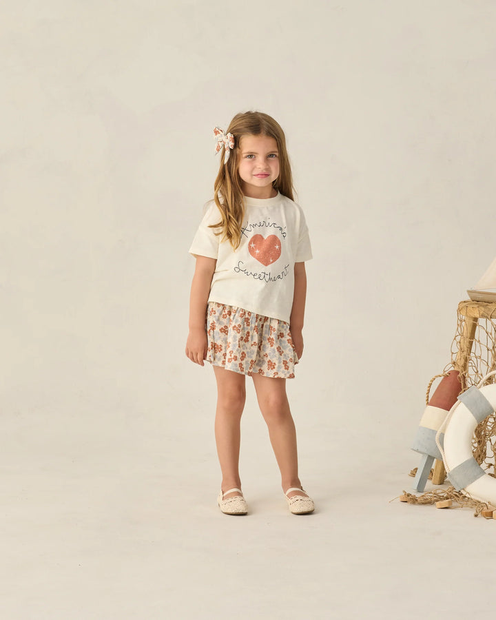 Rylee + Cru Bow - Americana Floral