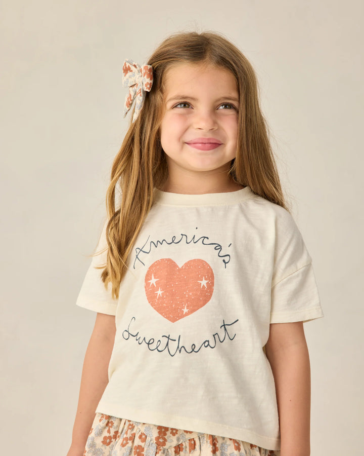 Rylee + Cru Bow - Americana Floral