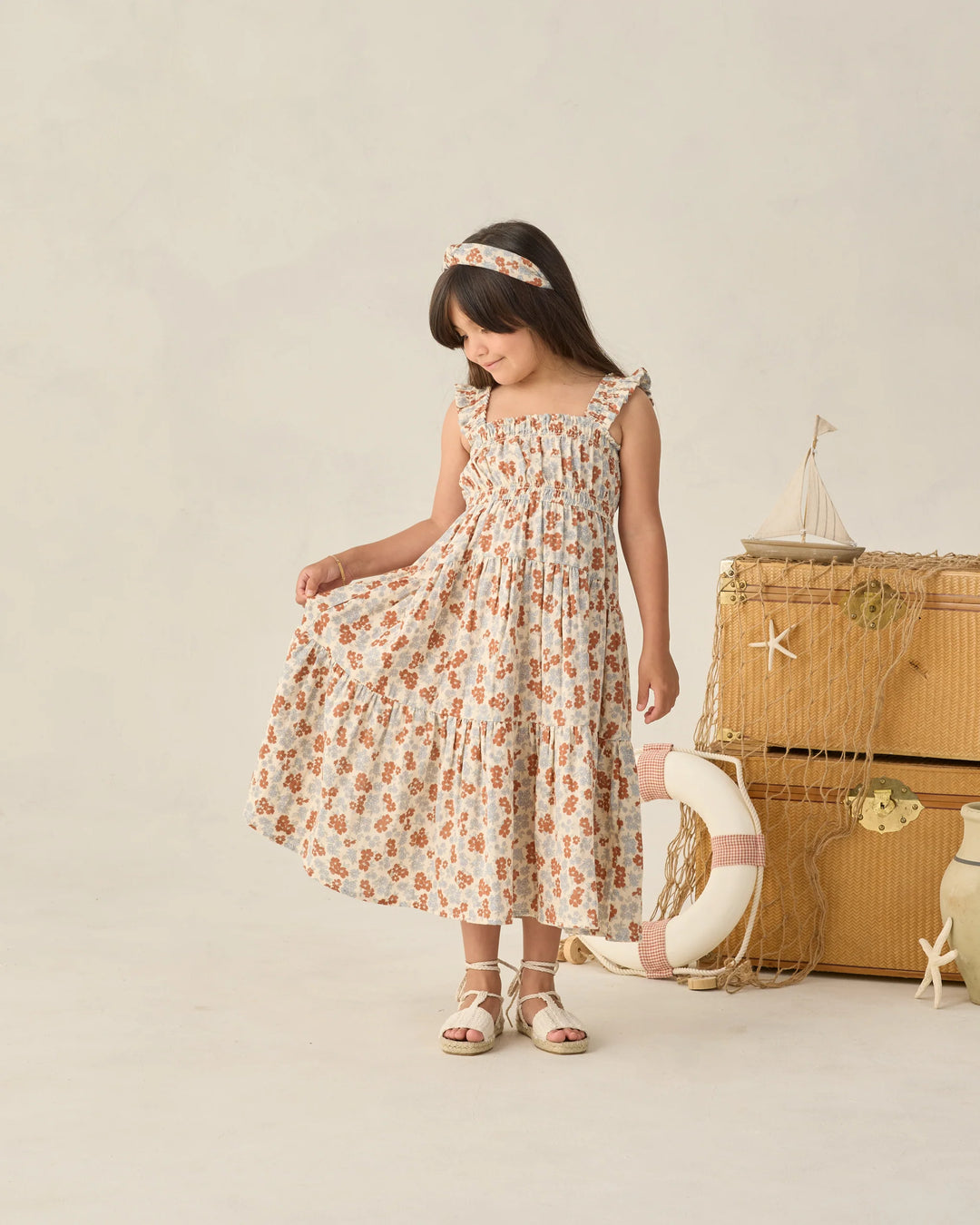 Rylee + Cru Josie Dress - Americana Floral