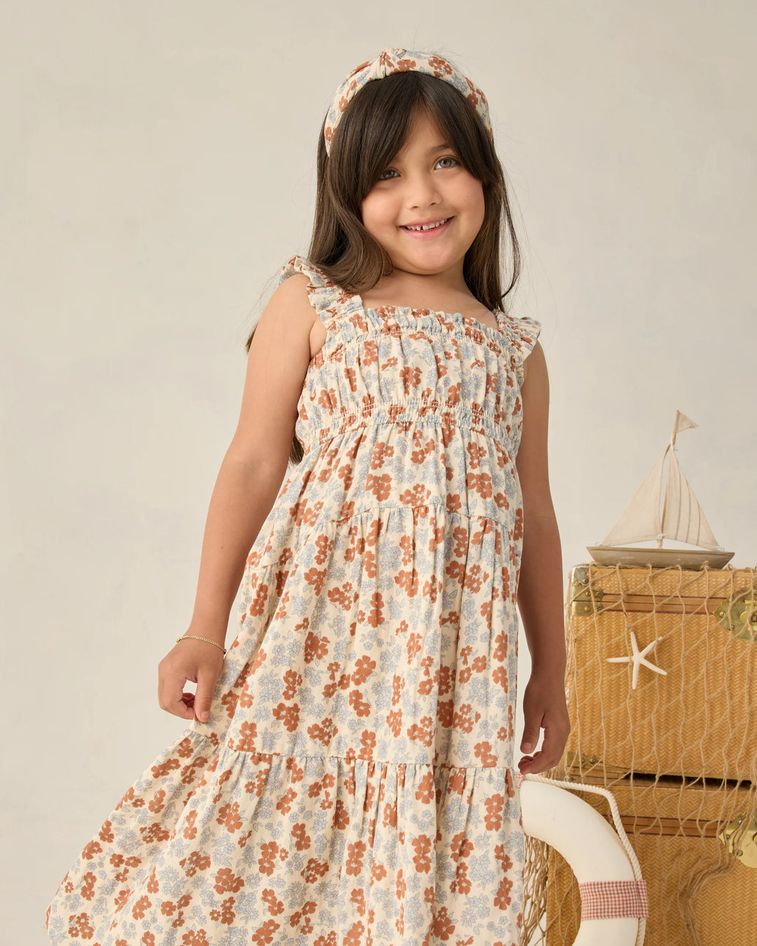 Rylee + Cru Josie Dress - Americana Floral