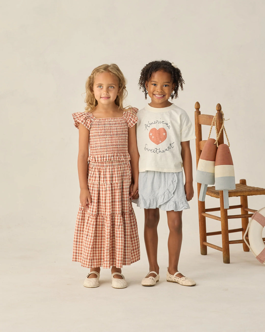 Rylee + Cru Boxy Tee - Americas Sweetheart