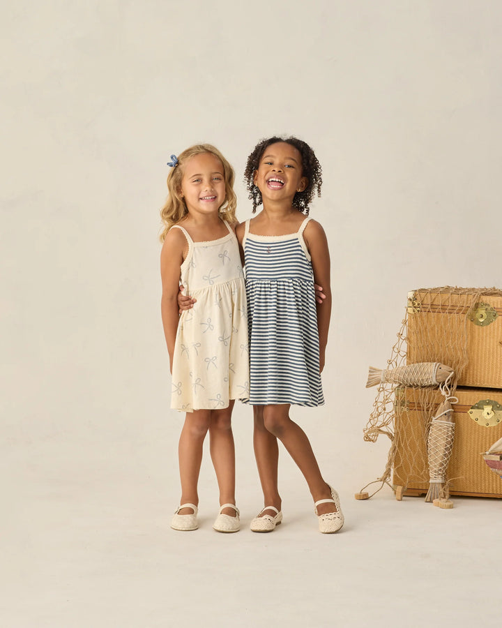 Rylee + Cru Lea Dress - Sailor Bows