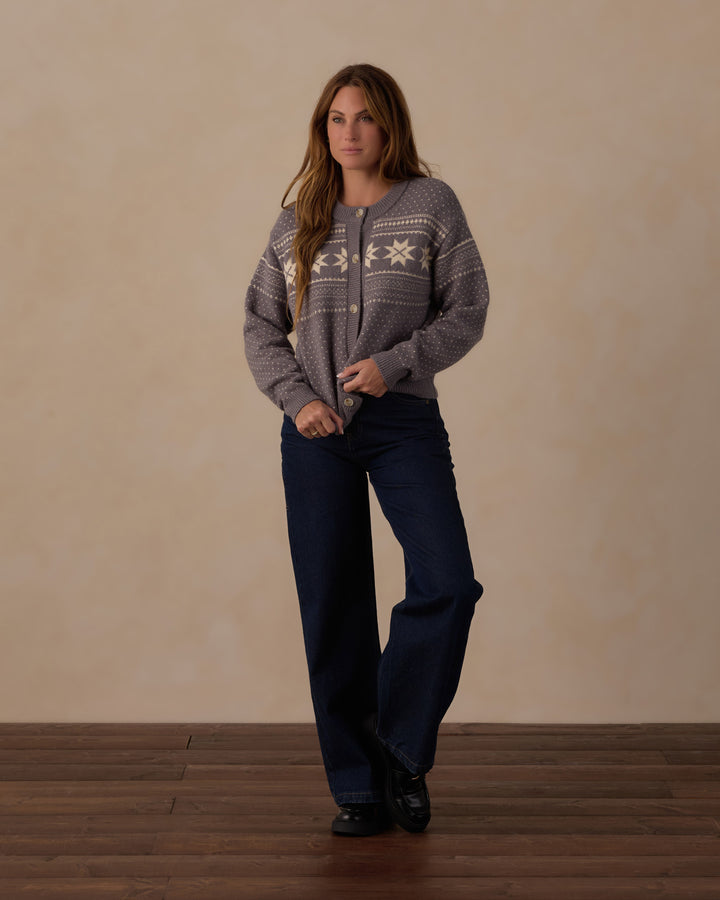 Rylee + Cru Women's Juniper Cardigan - Slate