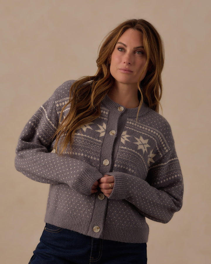Rylee + Cru Women's Juniper Cardigan - Slate