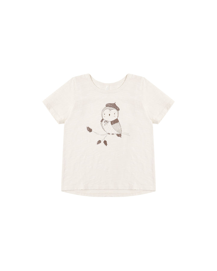 Rylee + Cru Basic Tee - Owl