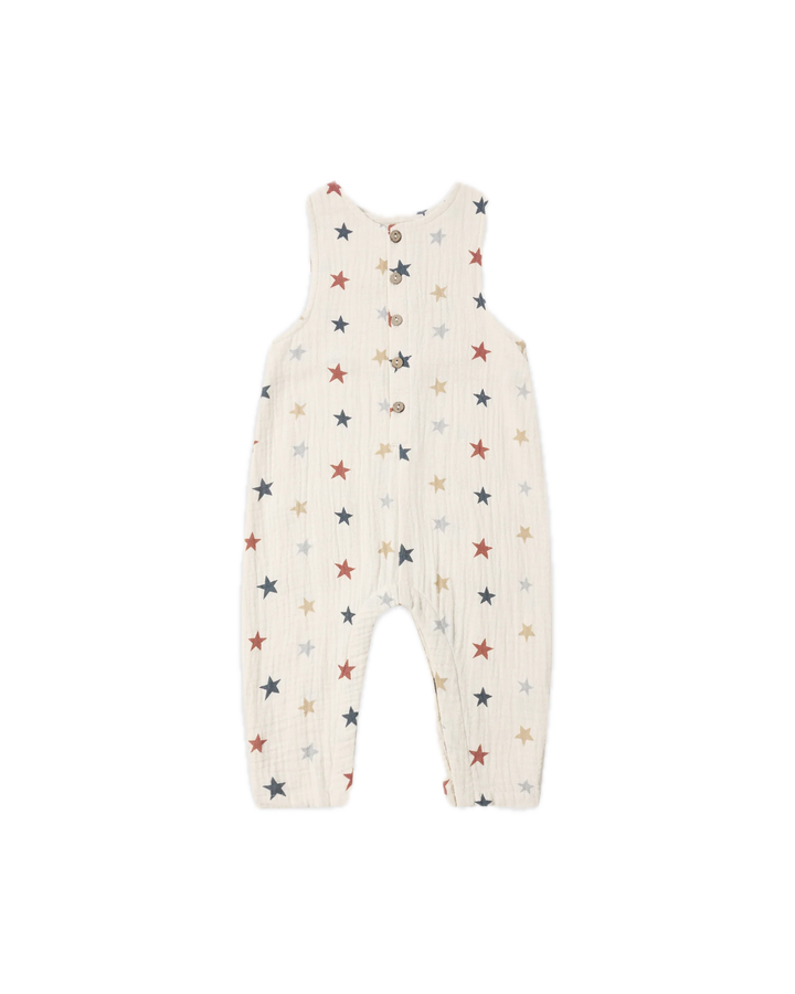 Rylee + Cru Button Jumpsuit - Stars