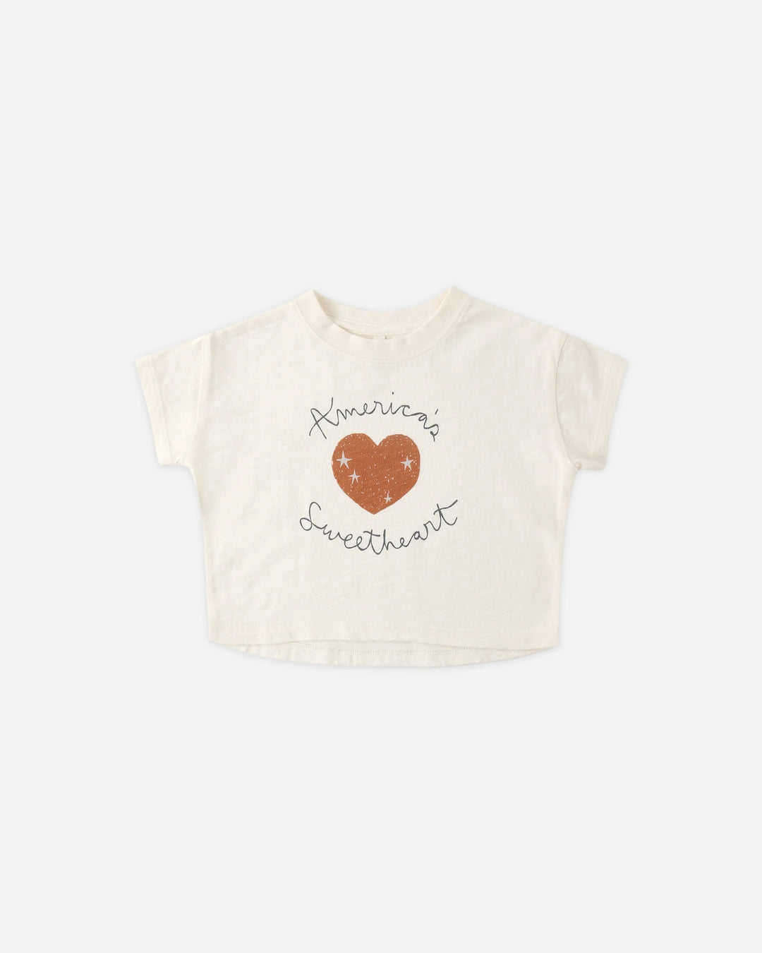 Rylee + Cru Boxy Tee - Americas Sweetheart