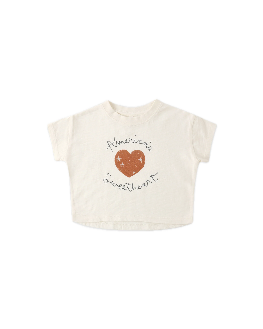 Rylee + Cru Boxy Tee - Americas Sweetheart