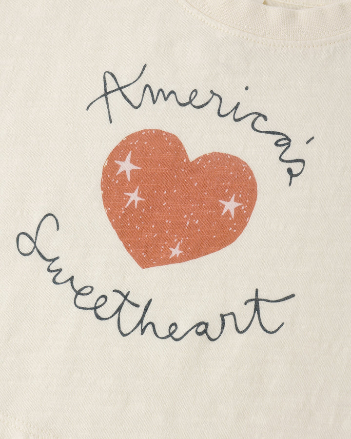 Rylee + Cru Boxy Tee - Americas Sweetheart