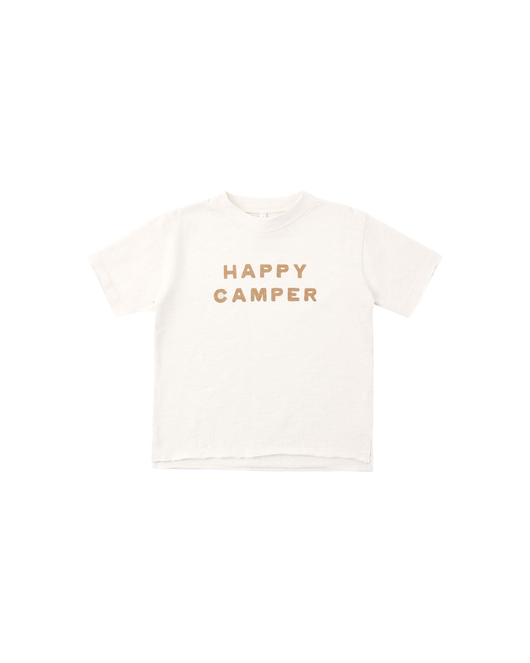 Rylee + Cru Raw Edge Tee - Happy Camper