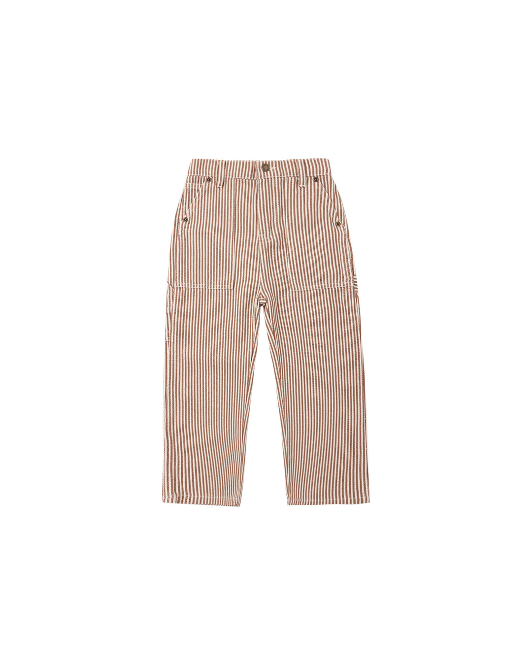 Rylee + Cru Utility Pant - Clay Stripe