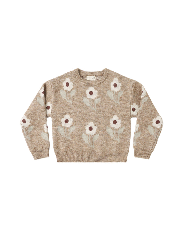 Rylee + Cru Aspen Sweater - Fawn Flower