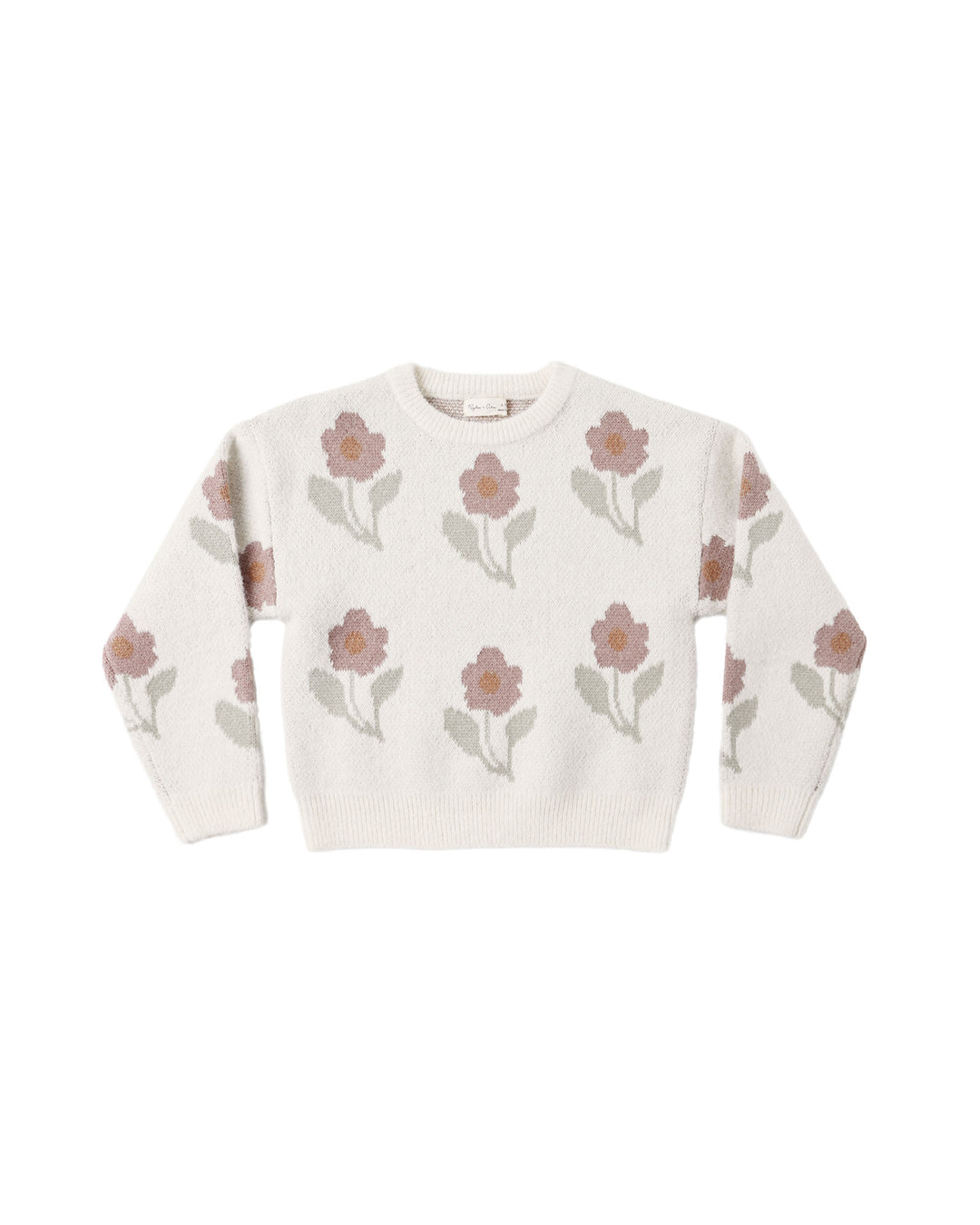 Rylee + Cru Aspen Sweater - Ivory Flower