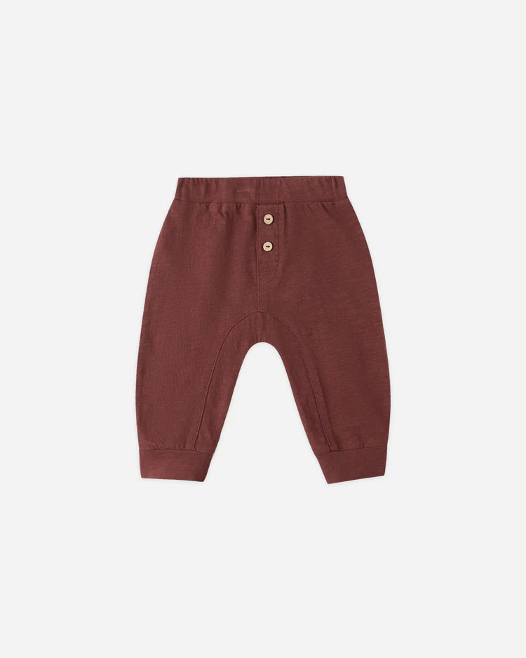 Rylee + Cru Baby Cru Pant - Burgundy