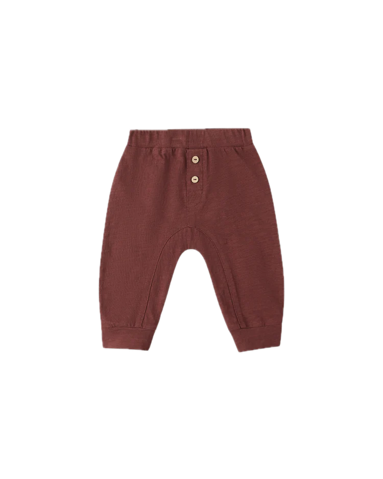 Rylee + Cru Baby Cru Pant - Burgundy