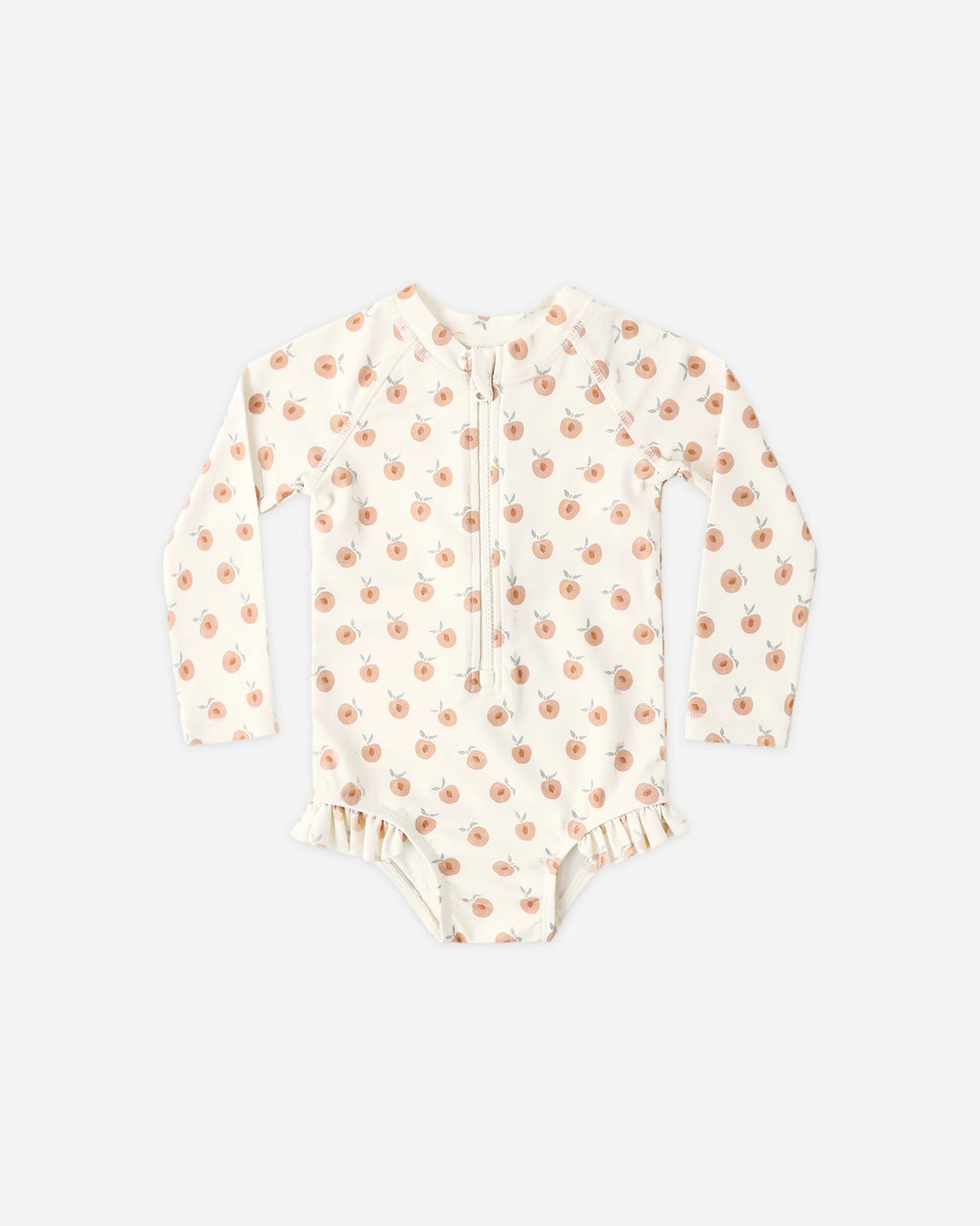 Rylee + Cru Rashguard One-Piece - Peaches