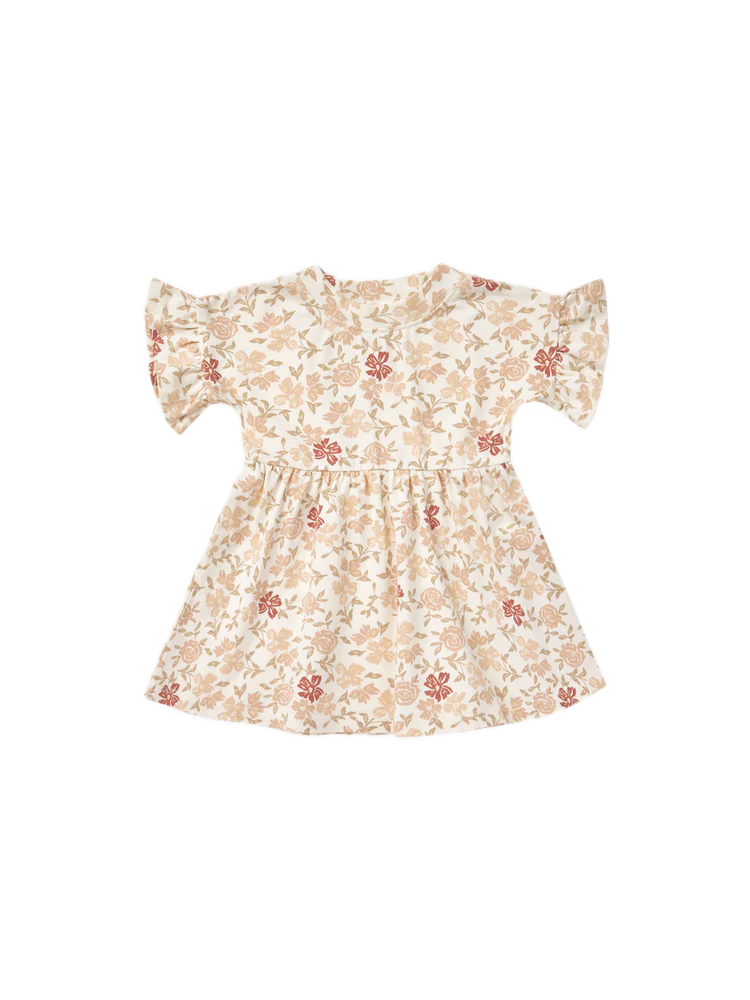 Rylee + Cru Babydoll Dress - Pink Floral
