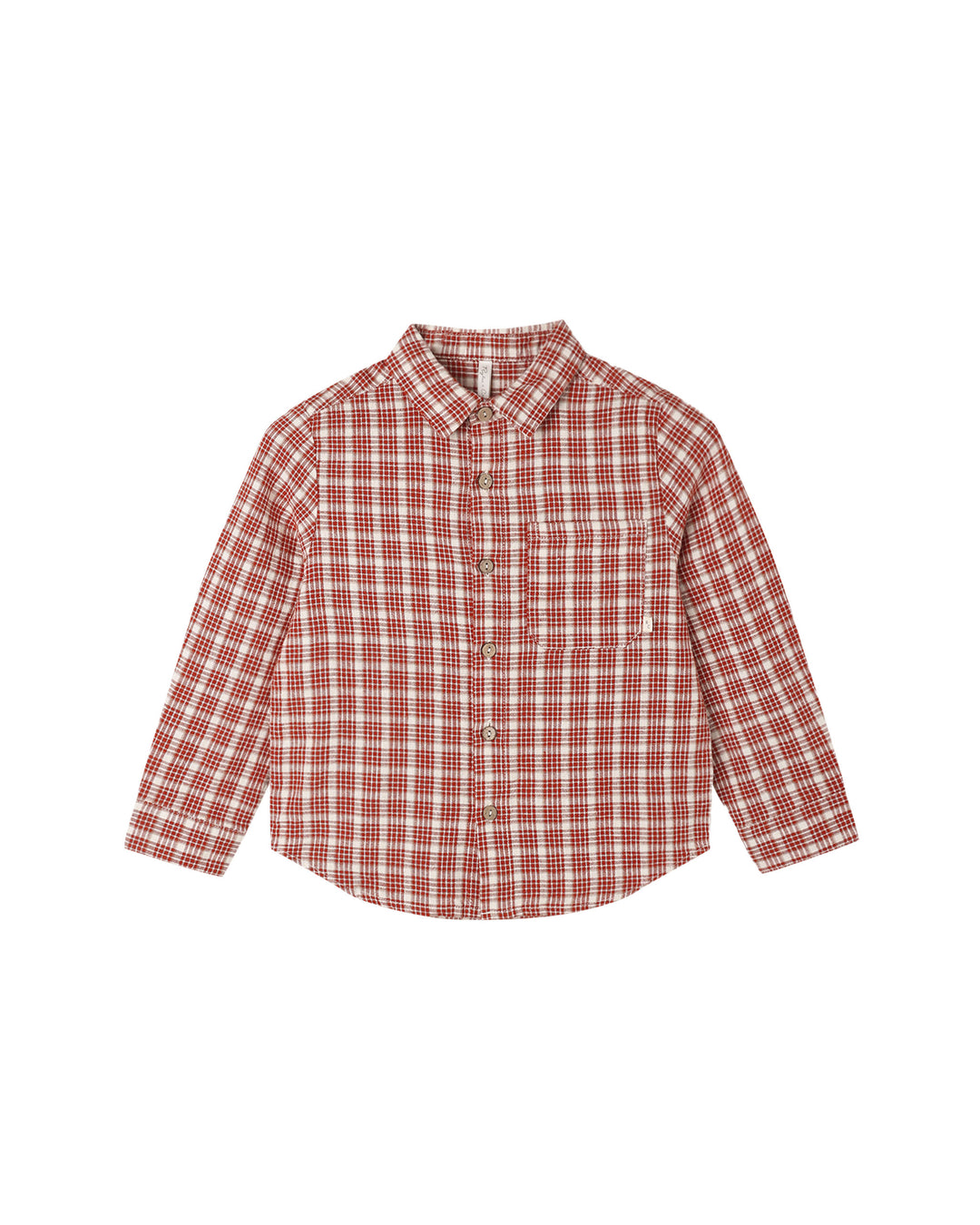 Rylee + Cru Collared Long Sleeve Shirt - Vintage Plaid