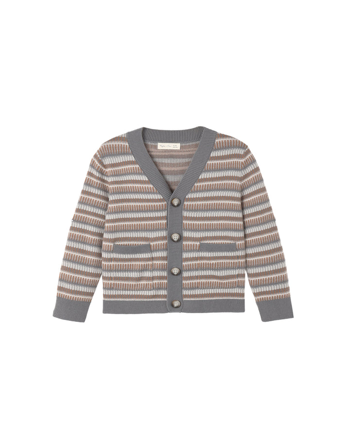 Rylee + Cru Wynn Cardigan - Multi-Stripe