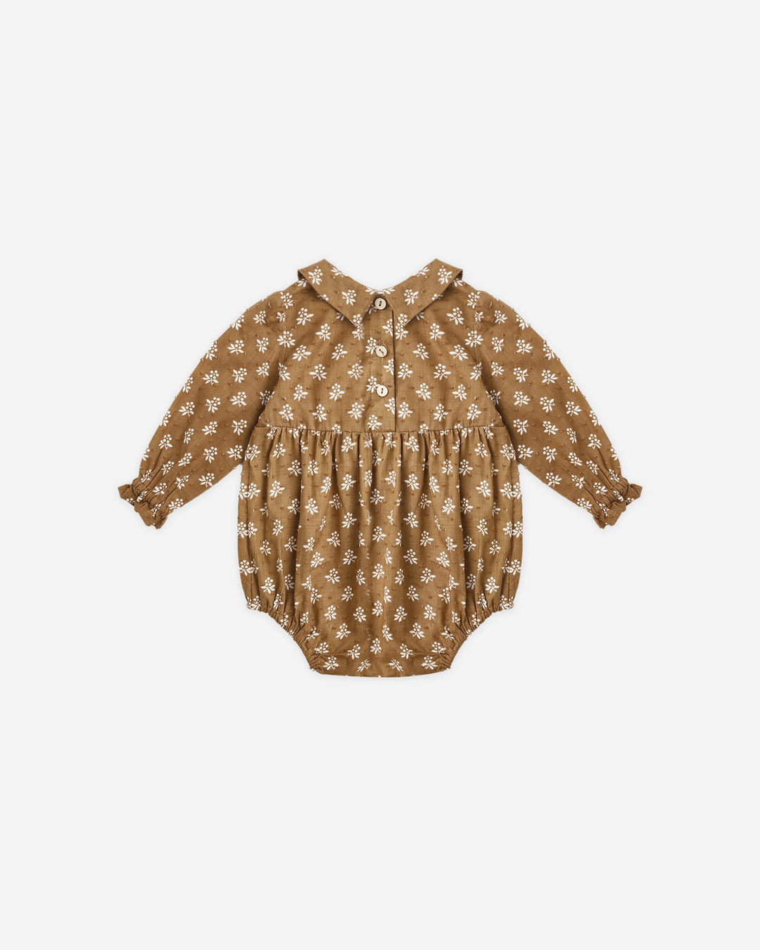 Rylee + Cru Cora Romper - Golden Fleur