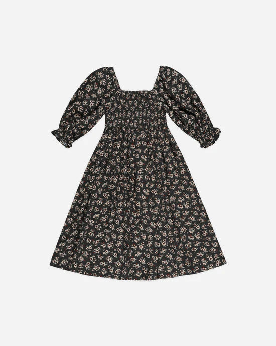 Rylee + Cru Adelaide Dress - Dark Floral