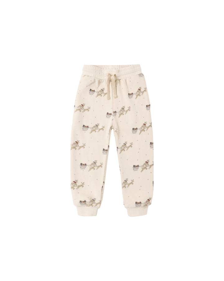 Rylee + Cru Jogger Sweatpant - Reindeer