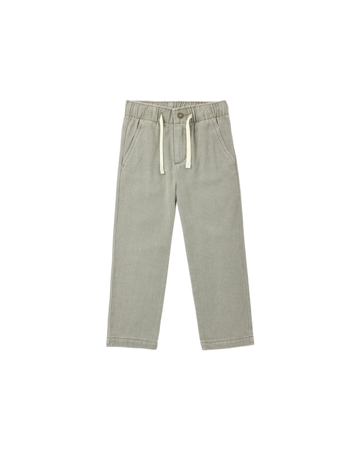 Rylee + Cru Kalen Pant - Dark Sage
